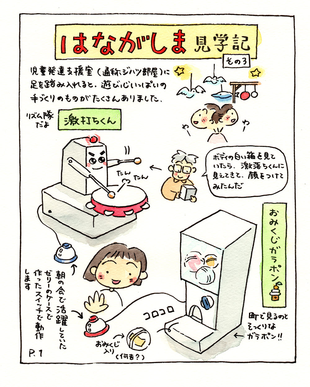 第10話「はながしま見学記3」