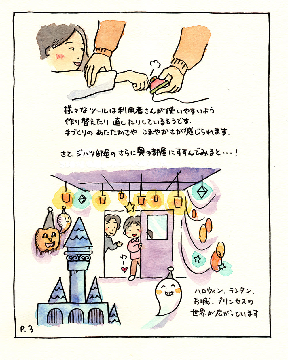 第10話「はながしま見学記3」