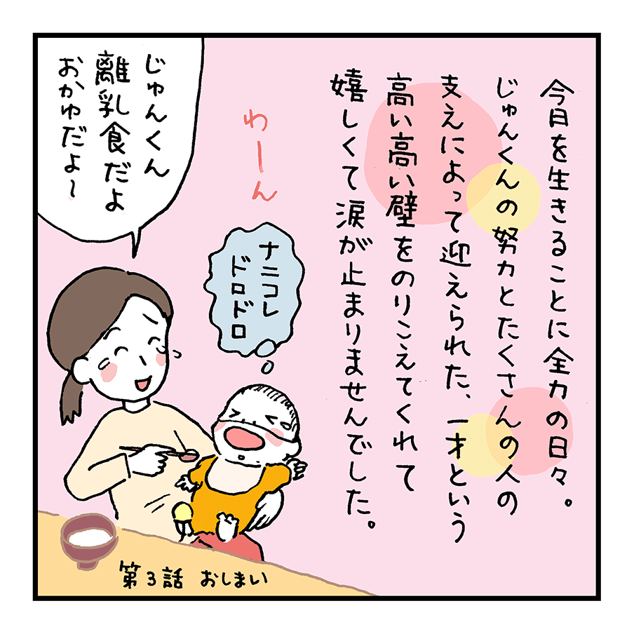 第3話「1さいのたんじょうび」~じゅんくんのおはなし~