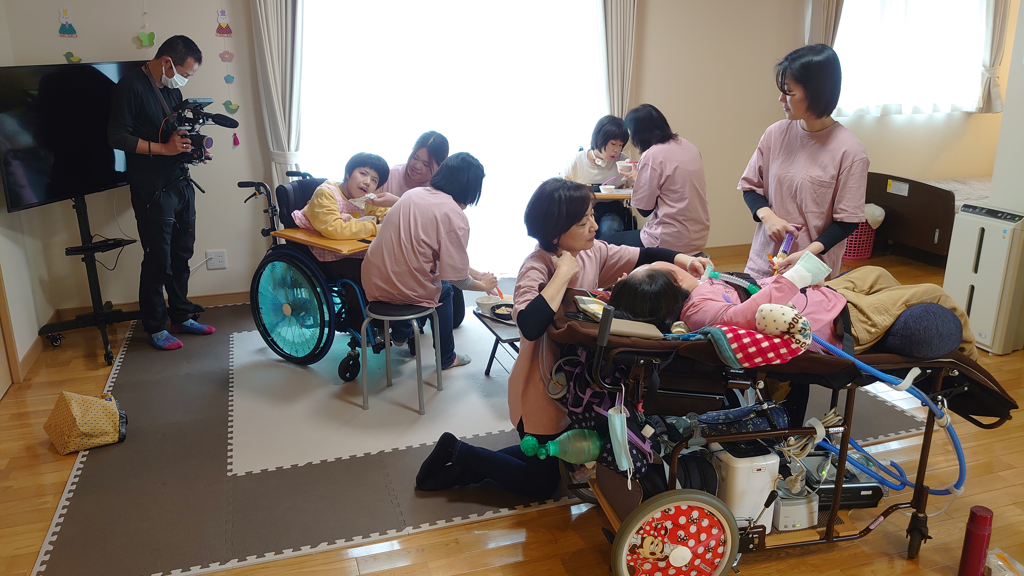 新事業所での一日の流れを確認しました